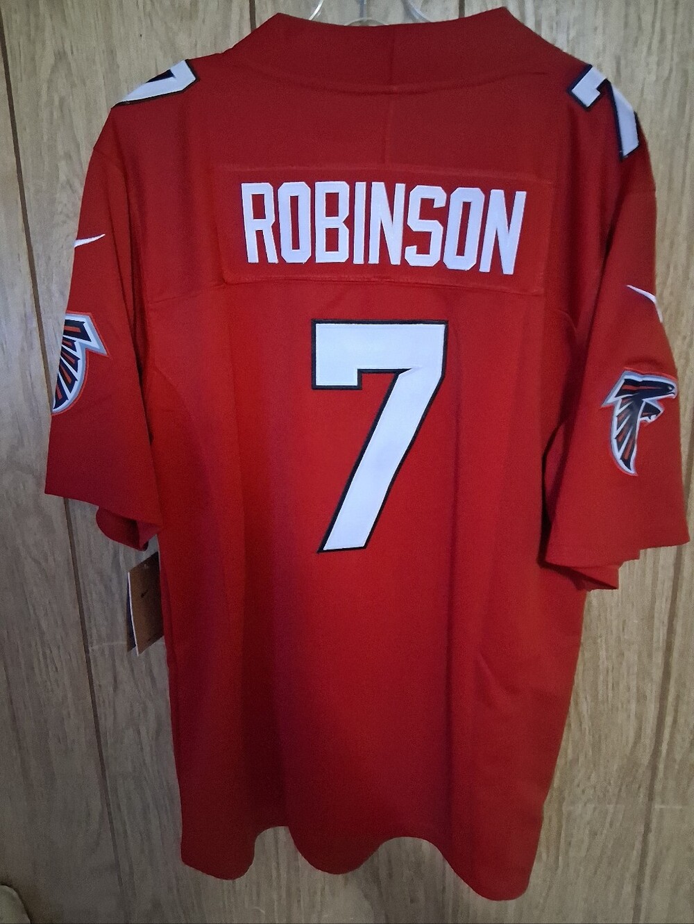 Mystery Sports Card With Bijan Robinson Large Fuse Home jersey